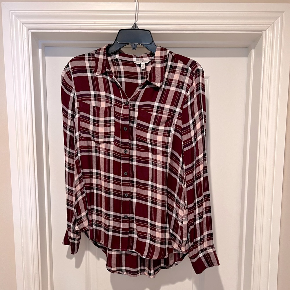 Lucky Brand Flannel Top